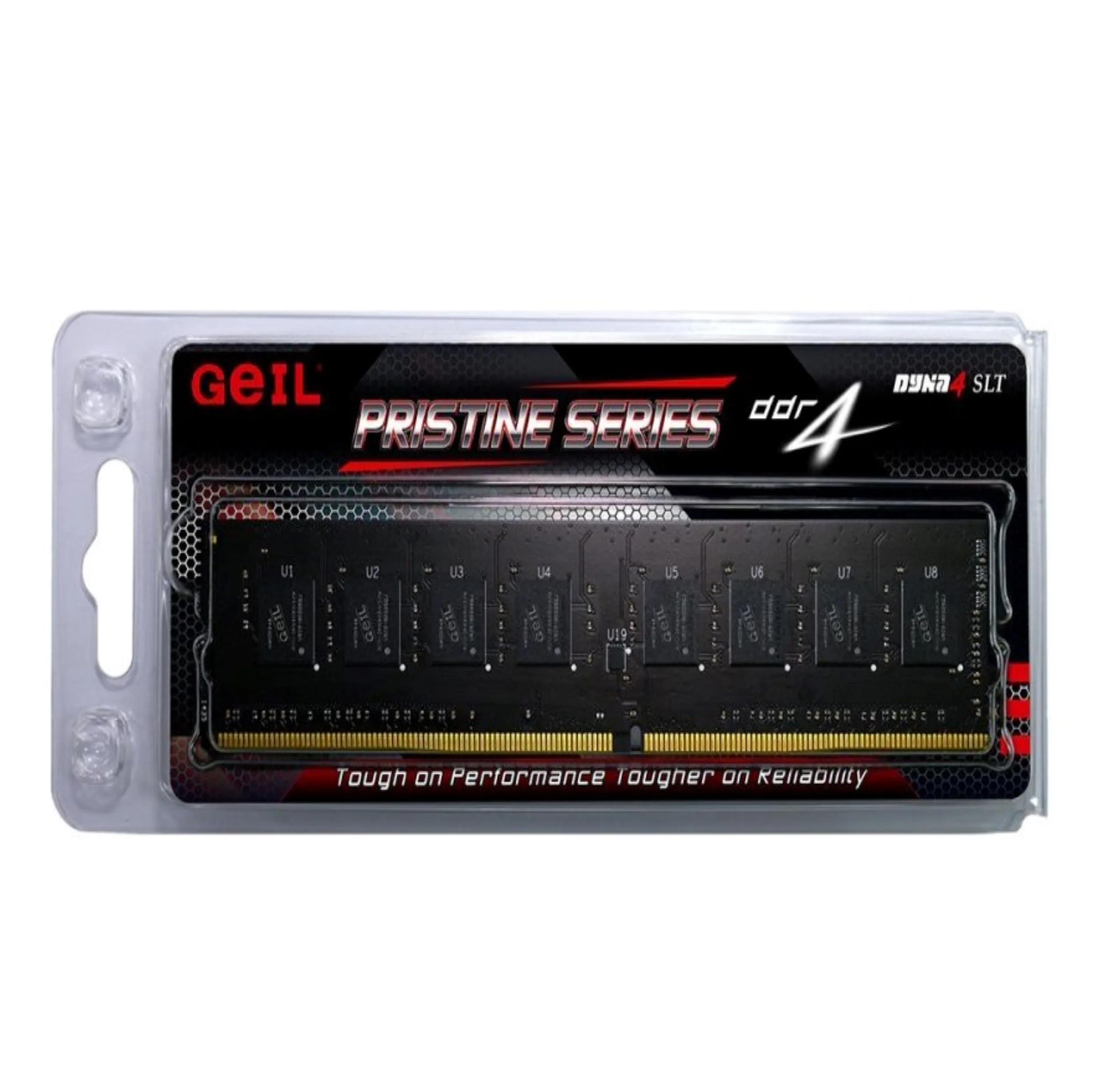 رم دسکتاپ DDR4 تک کاناله 2666 مگاهرتز CL19 گیل مدل pristine ظرفیت 4 گیگابایت