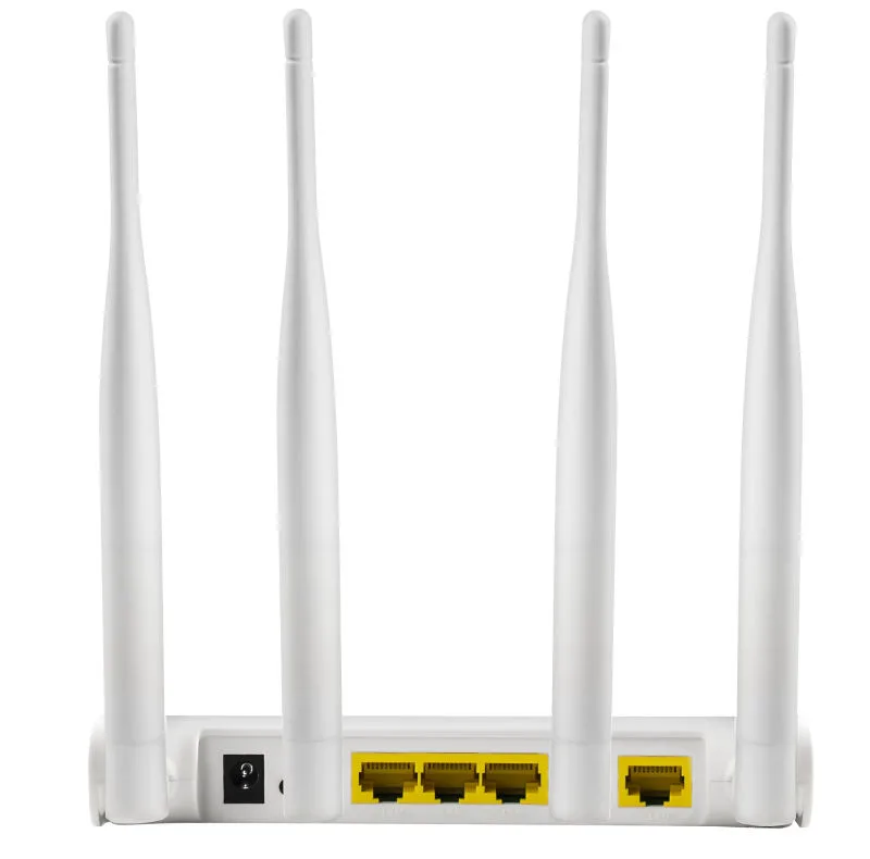 مودم 4G LTE نتربیت مدل NW-431F با پشتیبانی از استاندارد Wi-Fi 4، سرعت 300Mbps در باند 2.4GHz، چهار پورت LAN برای اتصال سیمی پایدار و منبع تغذیه آداپتور برق