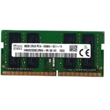 رم لپ‌تاپ 16 گیگابایت DDR4 اس‌کی هاینیکس مدل PC4-21300 با فرکانس 2666 مگاهرتز، تایمینگ CL19 و ولتاژ 1.2 ولت