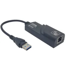 مبدل USB۲.0 به LAN شارک مدل ۱۰-۱۰۰ طول ۰.۱ متر