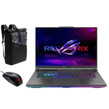 لپ تاپ 16 اینچی ایسوس مدل ROG Strix G16 G614JVR-Core i9 14900HX-RTX4060 8GB-32GB DDR5 5600MHz-2TB SSD-WUXGA 165Hz به همراه کیف و ماوس - کاستوم شده